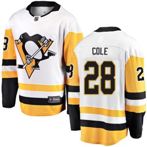 Kinder Pittsburgh Penguins Eishockey Trikot Ian Cole #28 Breakaway Weiß Fanatics Branded Auswärts